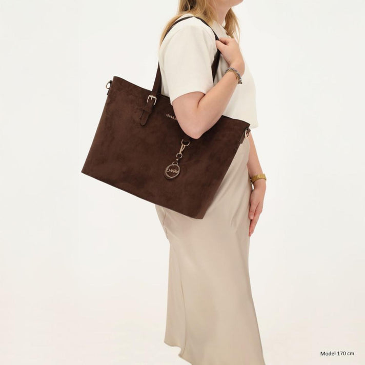 Charm Shopper 27121 Birmingham Donkerbruin 097