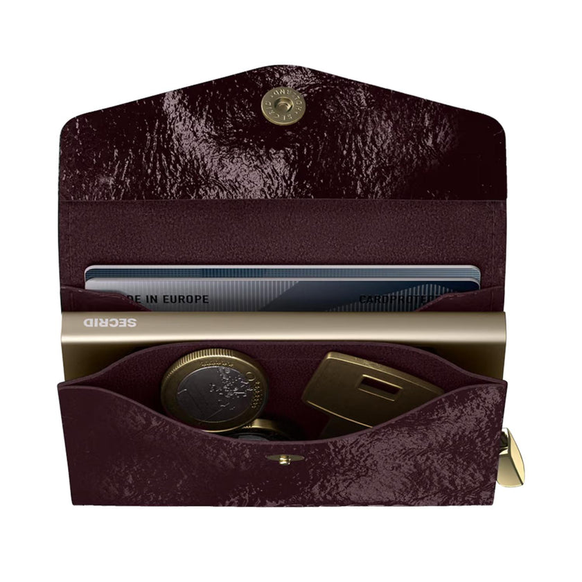 Secrid Pasjeshouder Envelope wallet Naplak Plum +