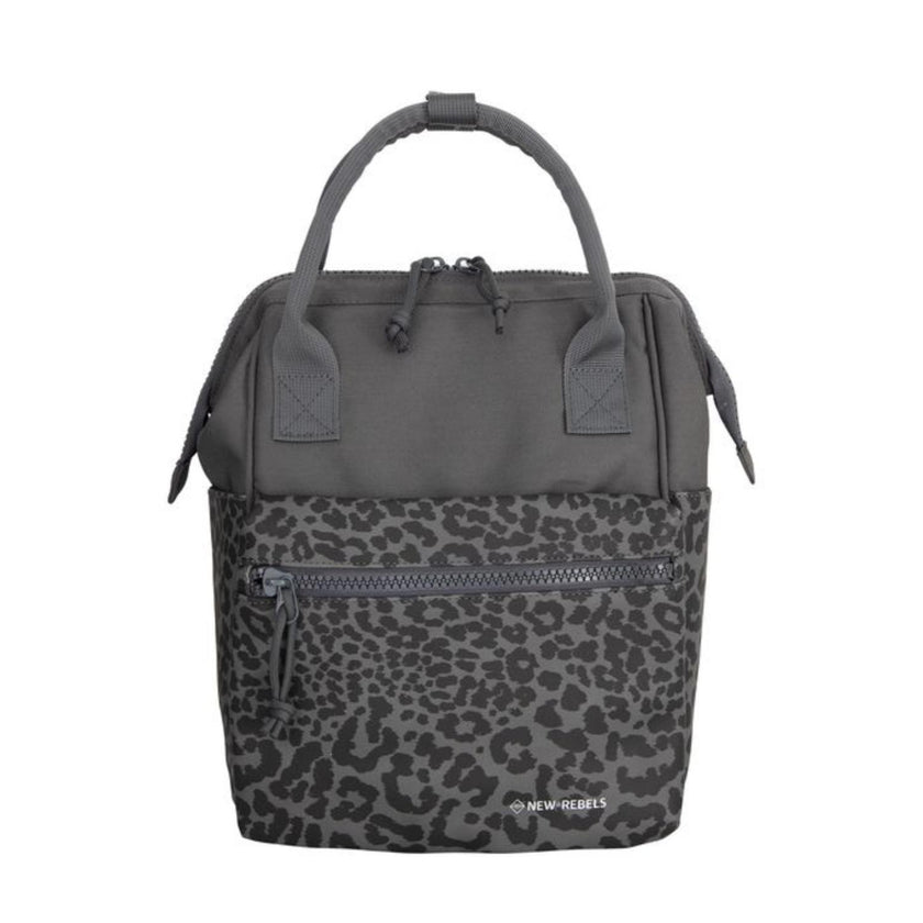 New Rebels Rugzak 51.1528 Weverly Leopard Black 00