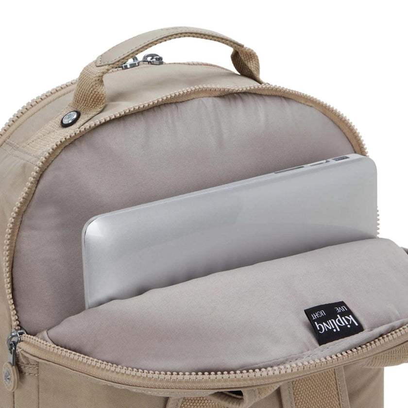 Kipling Rugzak Seoul lap K12969 4PW Soft taupe