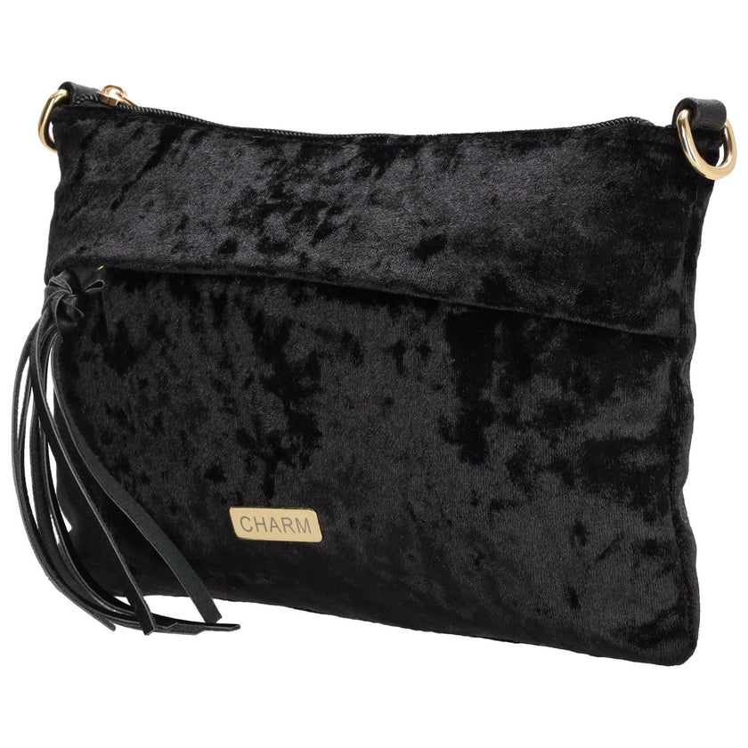 Charm Tas 21256 Velvet Zwart 001