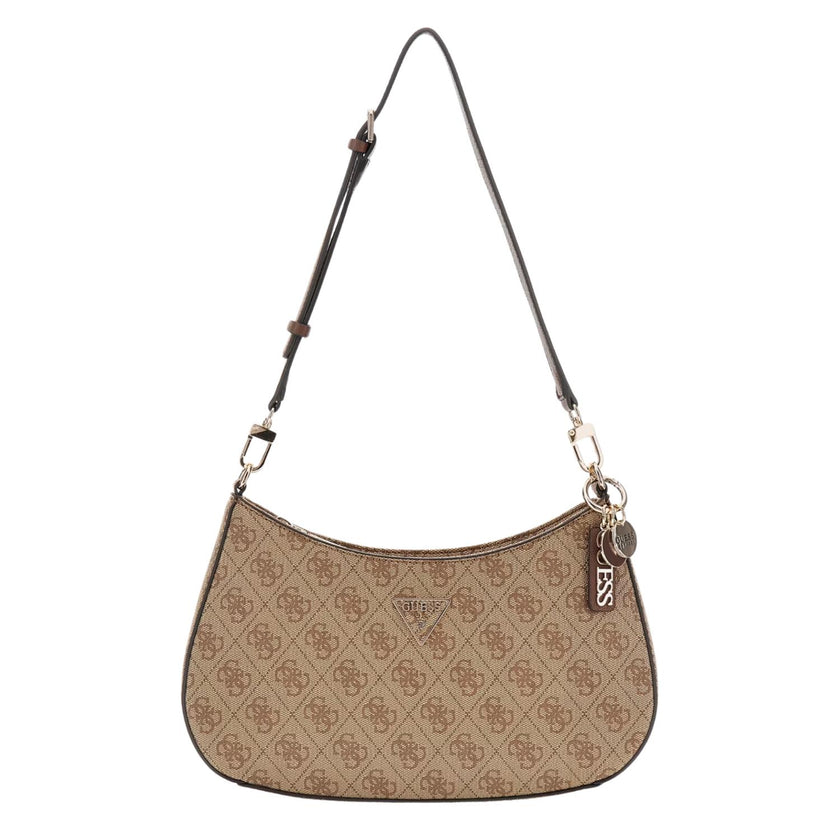 Guess Tas BG967218 Noelle II Latte Logo Brown LGW
