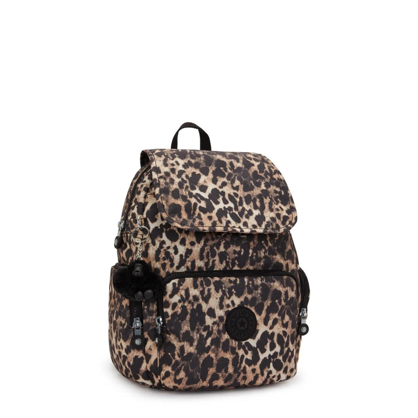Kipling Rugzak City Zip S 16345* Wild leopard 6JP