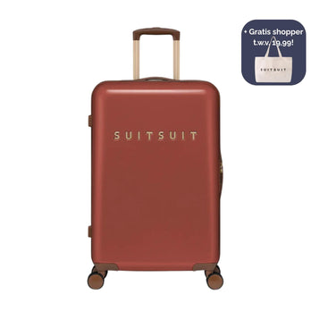 SUITSUIT Koffer TR-72214 66 cm Fab 70's Red Ochre