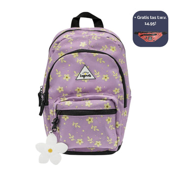 Little Legends Rugzak LL2010 Backpack S Lila Flower
