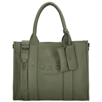 Charm Laptoptas W01050 Bond Natuur Groen 044