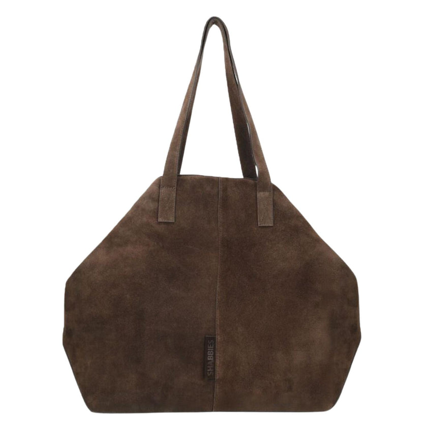 Shabbies Amsterdam Tas SH003700161W Florine suede Dark Brown suede