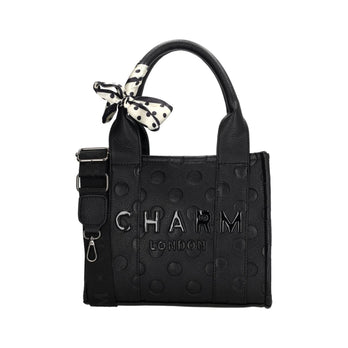 Charm Tas 26178 Bond Zwart Stippen 051