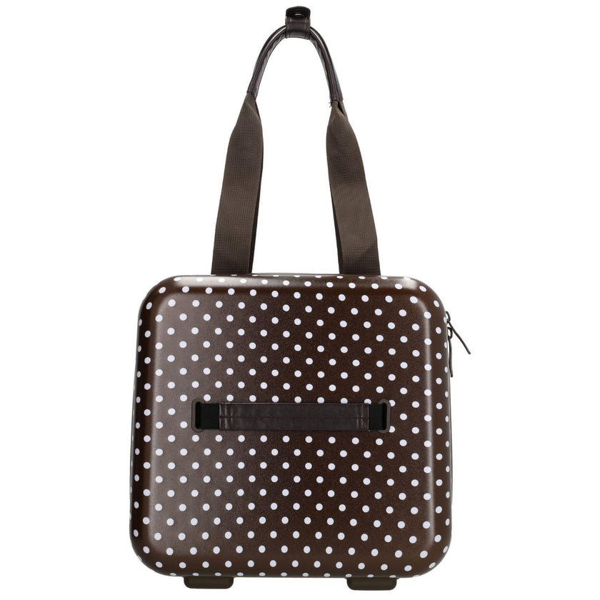 Charm Beautycase 23794 Dots Donkerbruin/wit 1291 Dots