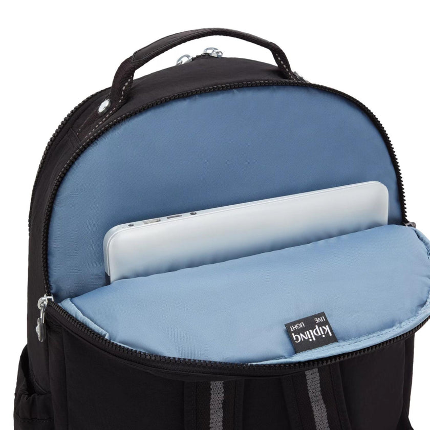 Kipling Rugzak Seoul lap K12969 Black Noir
