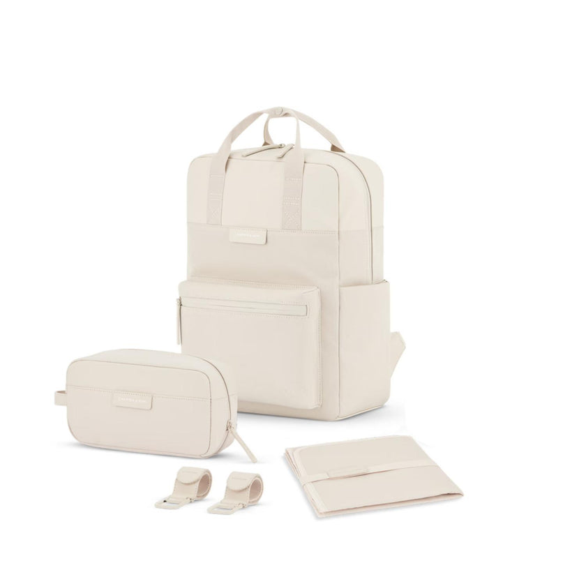 Kapten & Son Verzorgingsrugzak Bergen pro diaper Sandstone