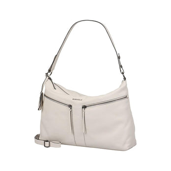 Burkely Tas 1000710* Wide Hobo Off White 01
