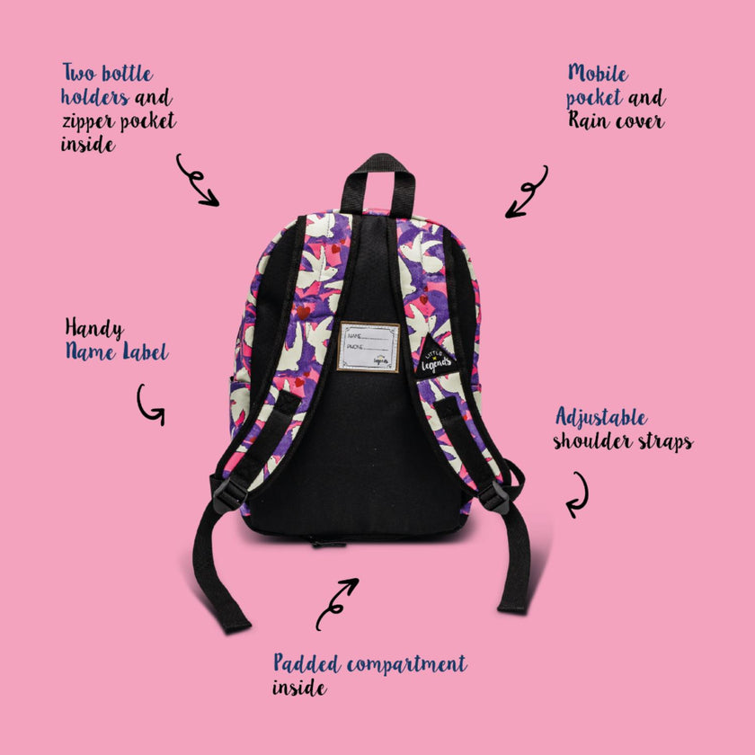 Little Legends Rugzak LL2009 Backpack L Love Bird 15