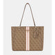 Guess Tas rits SS787925 Noelle Latte logo