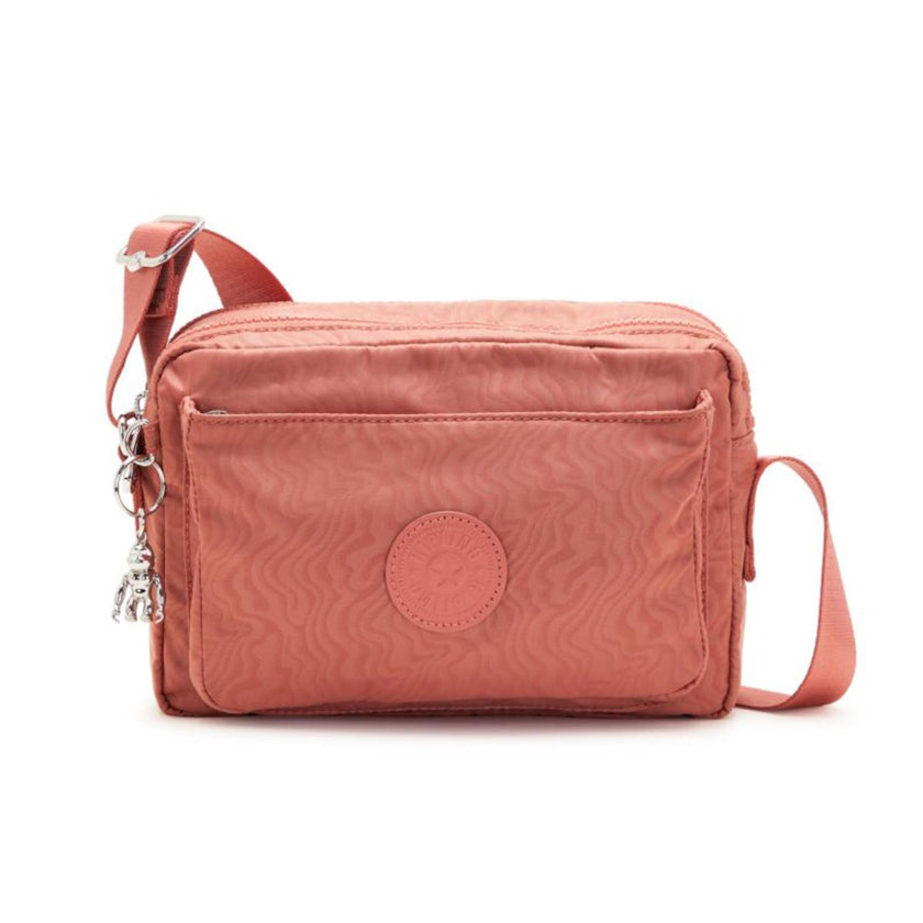 Kipling Tas Abanu M I6847 Z72 Vintage pink emboss