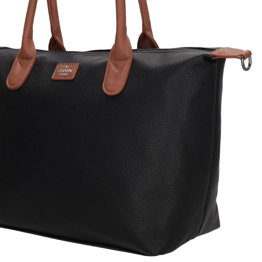 Charm Shopper 23817 Buckingham Zwart cognac