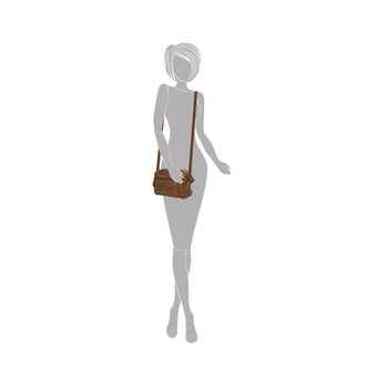 Enrico Benetti Tas 66642- Camel 010