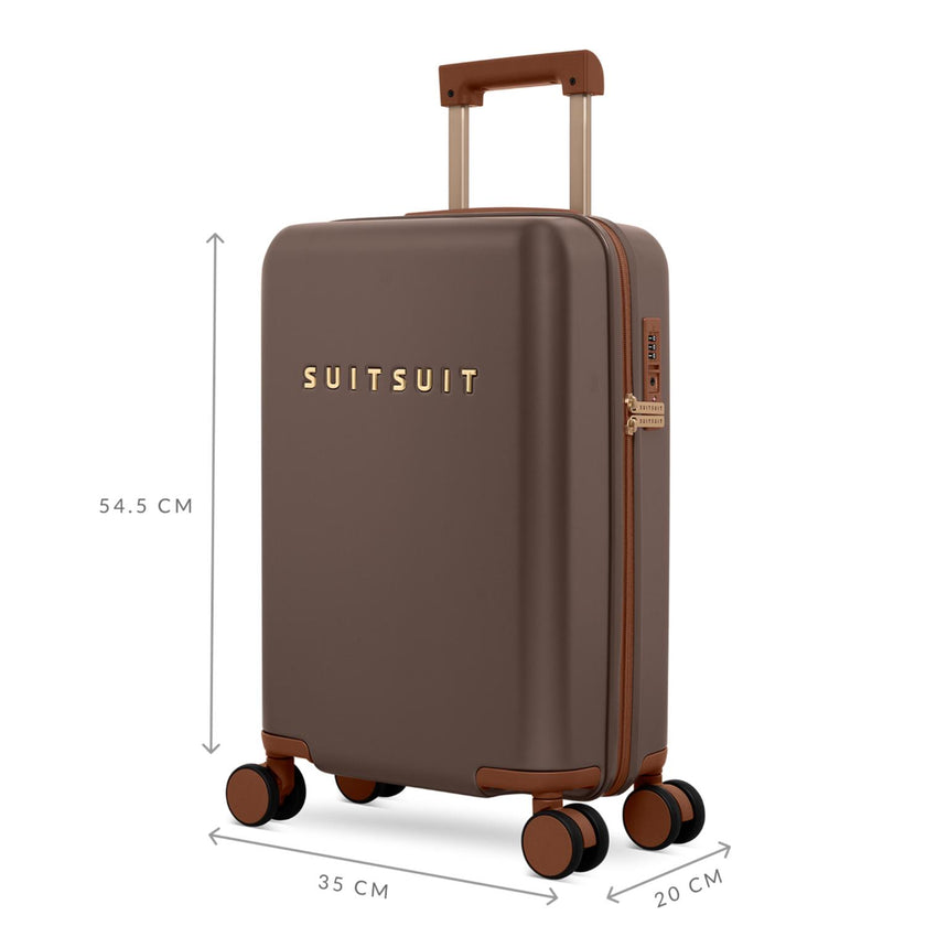 SUITSUIT Handbagage koffer TR-72912 55 cm Serenity Chocolate brown