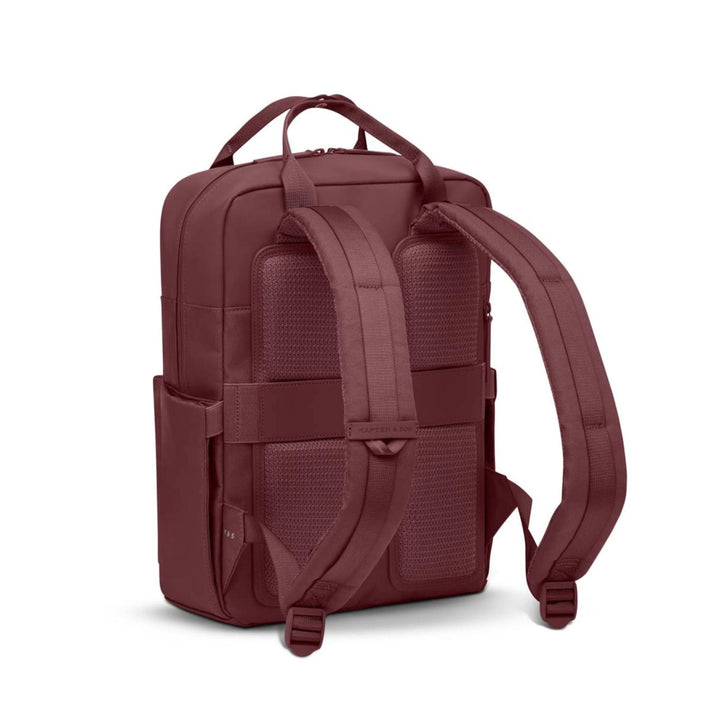 Kapten & Son Laptoprugzak Bergen Pro Burgundy