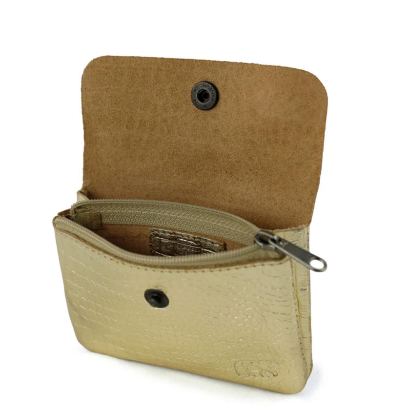 Bear Design Portemonnee CP8054 Pietje Croco champagne