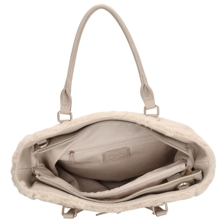 Charm Shopper W1336 Alsaka Fur look Creme 138