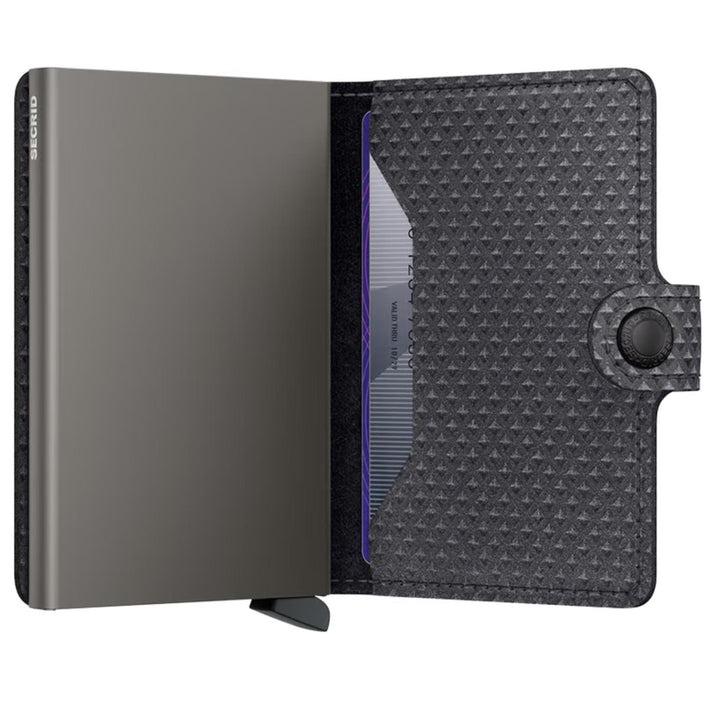 Secrid Pasjeshouder Miniwallet Pyramid Grey