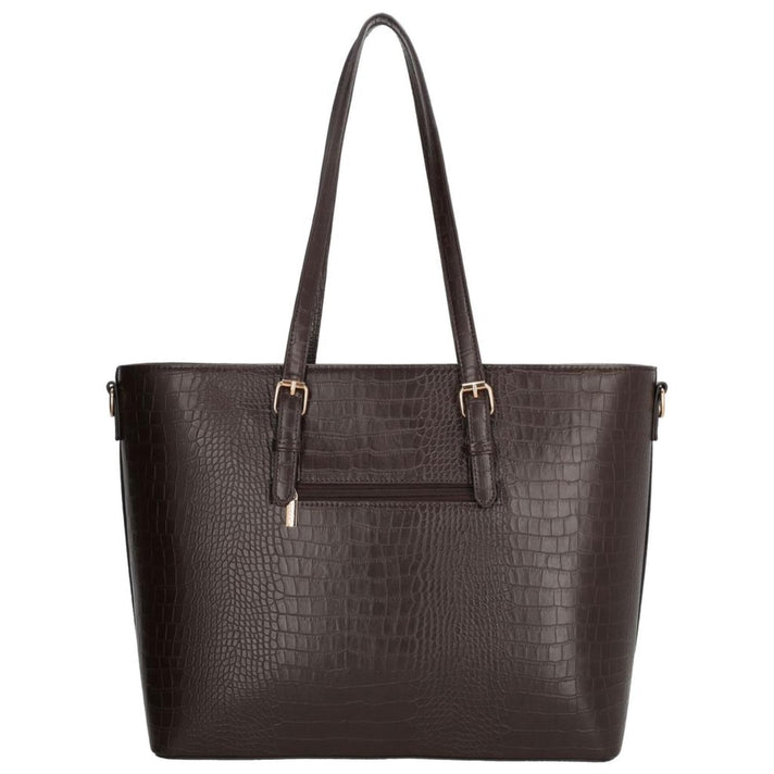 Charm Shopper 26314 Birmingham croco Donkerbruin 097