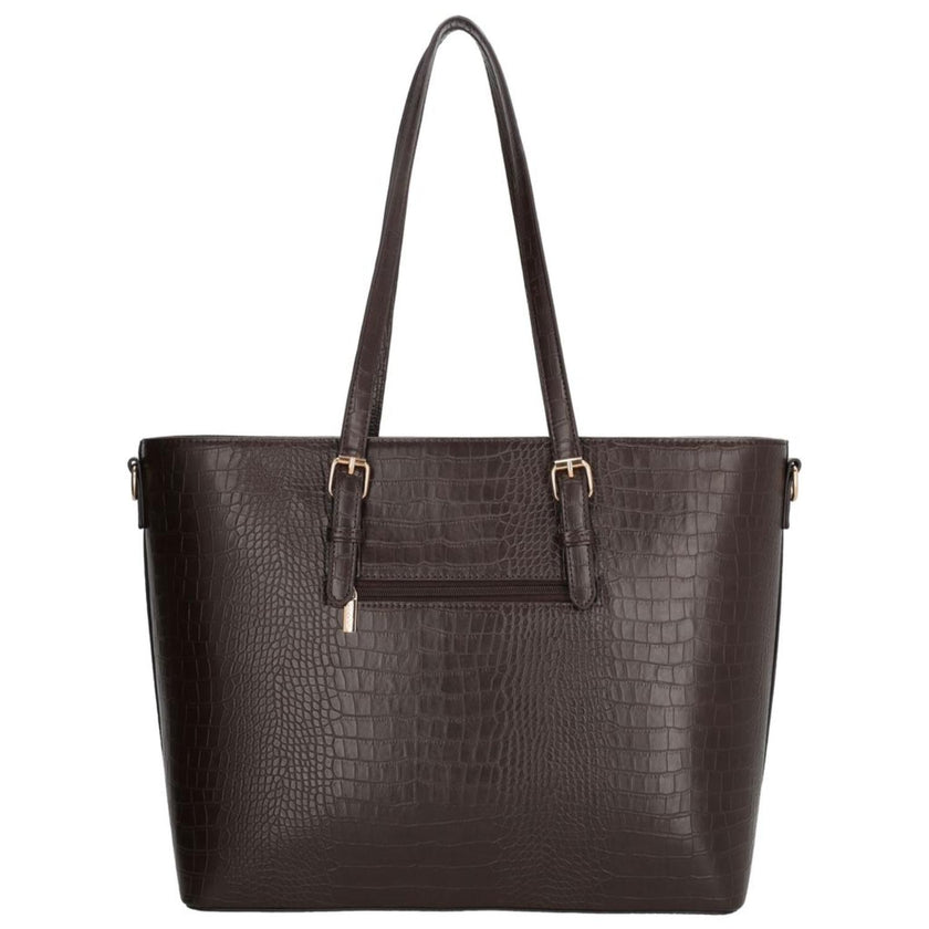 Charm Shopper 26314 Birmingham croco Donkerbruin 097