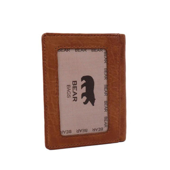 Bear Design Creditcard etui CP7040 Cas Cognac