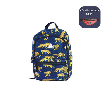 Little Legends Kinderrugzak LL2003 Backpack L Blue Tiger