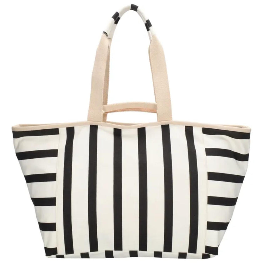 Zebra Trends Strandtas 22487 Zwart wit