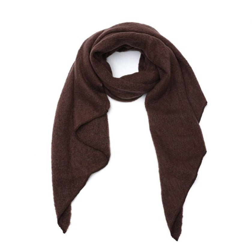 Sunset Sjaal SH70242 uni Dark Brown