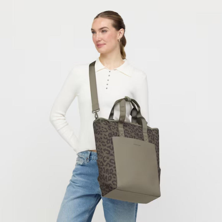 Kapten & Son Rugzak Lindby Pro Leo Dark Brown