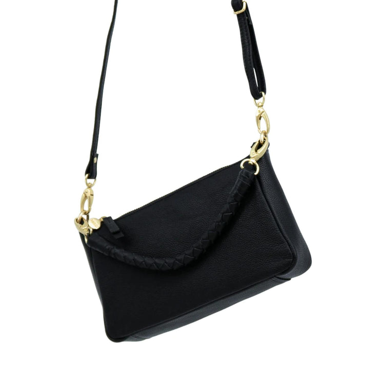 Mosz Tas Coco S Plain Black dull light gold