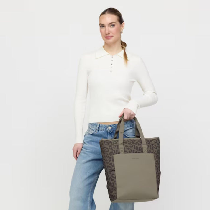 Kapten & Son Rugzak Lindby Pro Leo Dark Brown