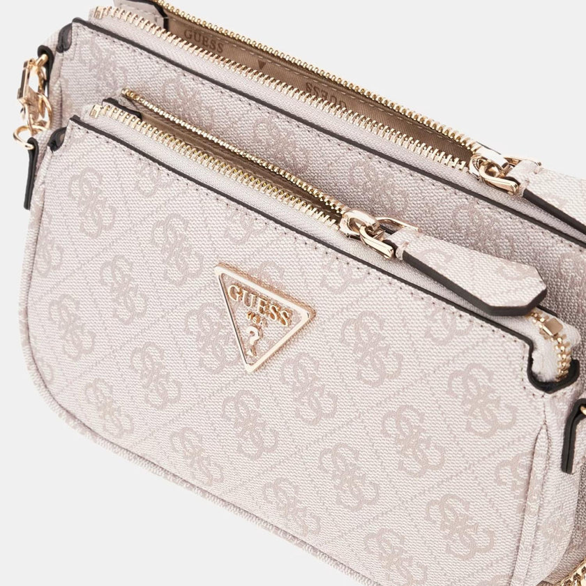 Guess Tas rits BG787971 Noelle mini Bone Logo BNN