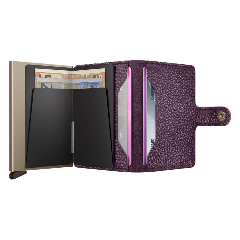 Secrid Pasjeshouder Miniwallet Pebble Grape