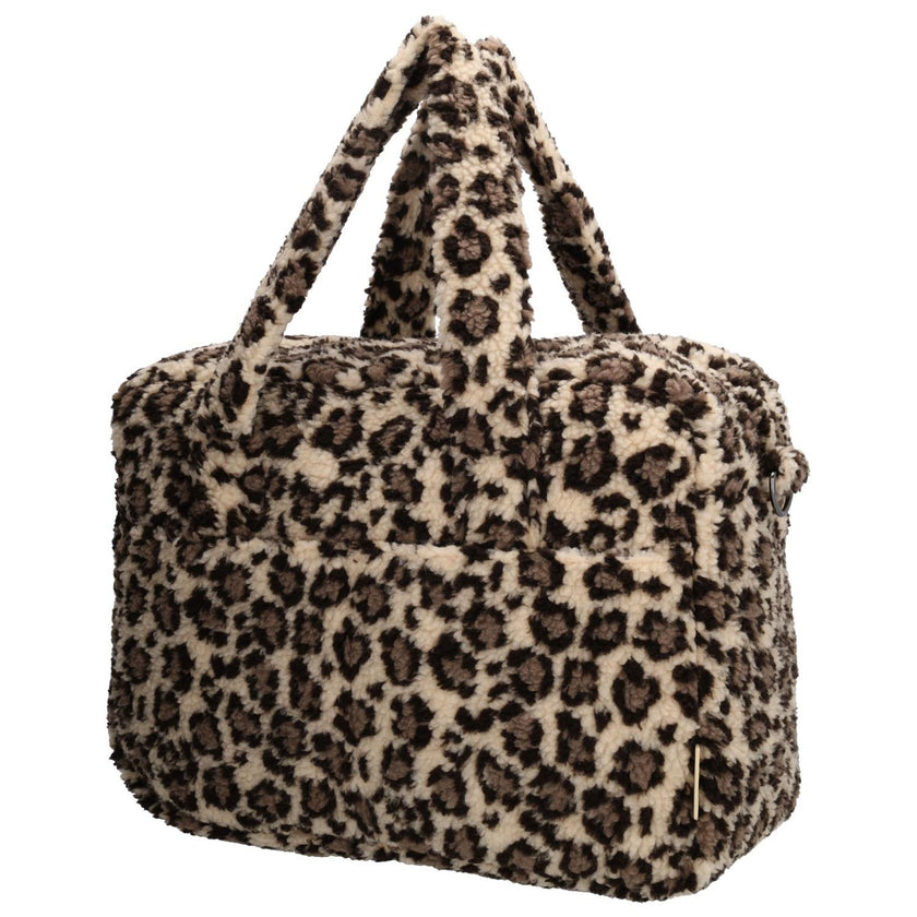 Beagles Verzorgingstas 24669 Lugo Teddy Beige Luipaard 094