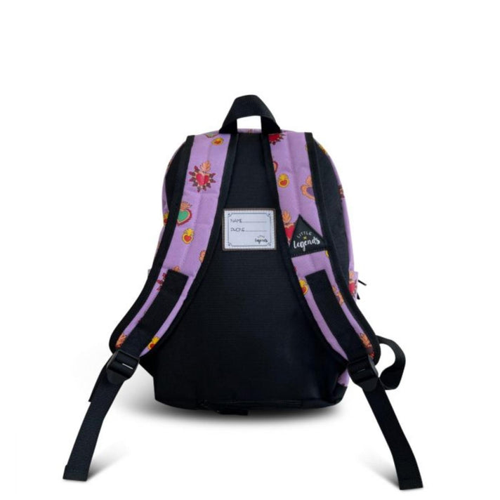 Little Legends Rugzak LL2011 Backpack L Milagros Heart Lila 10