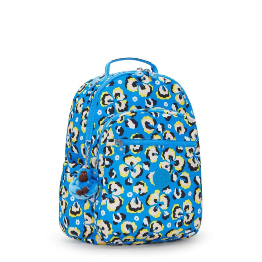 Kipling Laptoprugzak Seoul 14851 Leopard Floral P2A