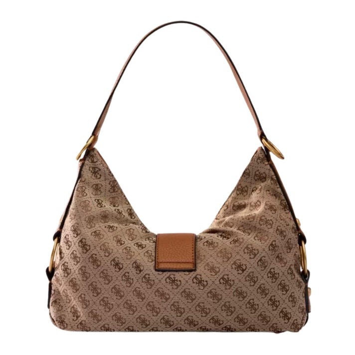 Guess Tas JJ930818 Camden Latte Logo Cognac