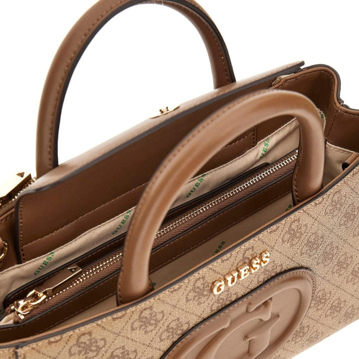 Guess Tas rits ESG951305 Eco mietta Latte logo/brown