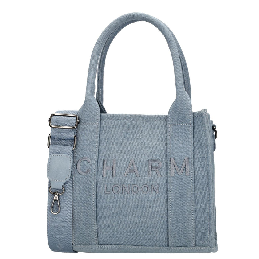 Charm Handtas W00881 Lichtblauw 018