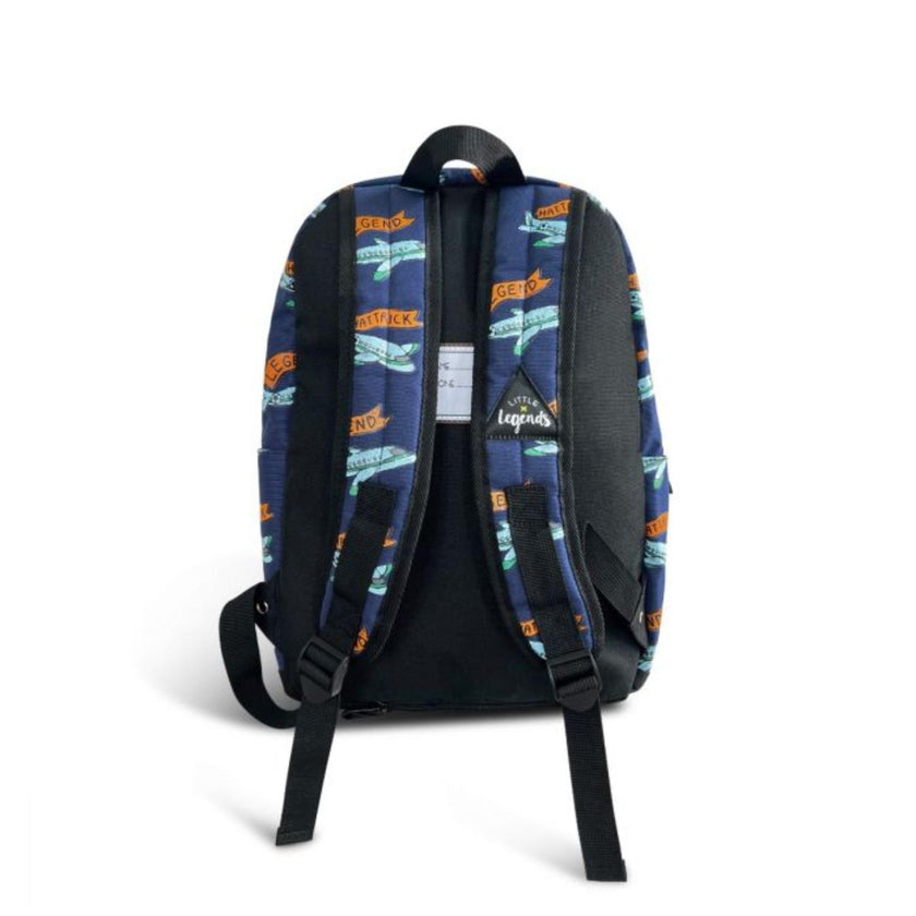 Little Legends Rugzak LL2011 Backpack L Football Plane