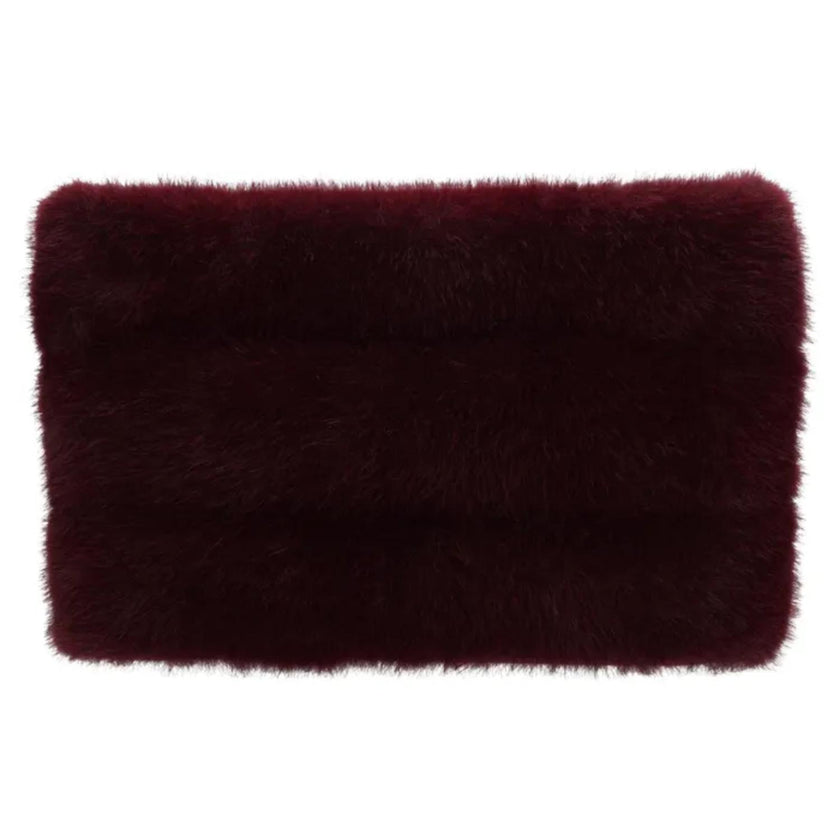 Zebra Trends Tas 23896 Fur Emma Bordo rood 007
