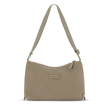 Kapten & Son Tas Skara S Cord Dusty Khaki Corduroy