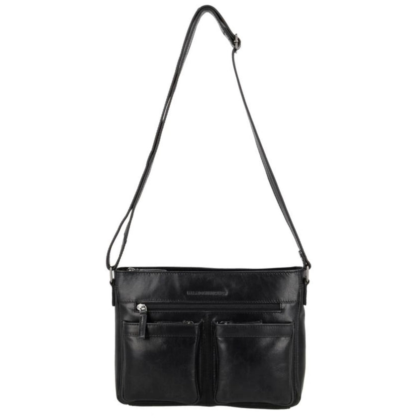 Hide & Stitches Tas 25316 Porto Zwart 001