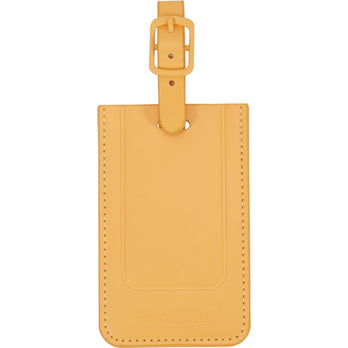 Samsonite Kofferlabel 155592 Luggage tag x2 Yellow 1924