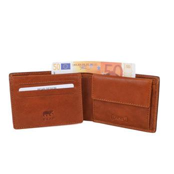 Bear Design Portemonnee BS23059 Alfredo Cognac