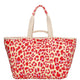Zebra Trends Strandtas 22487 Luipaardprint rood 1034